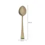COLHER 26 CM HASLER - DOURADO - Foto 5