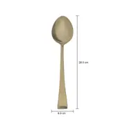 COLHER 26 CM HASLER - DOURADO - Foto 5