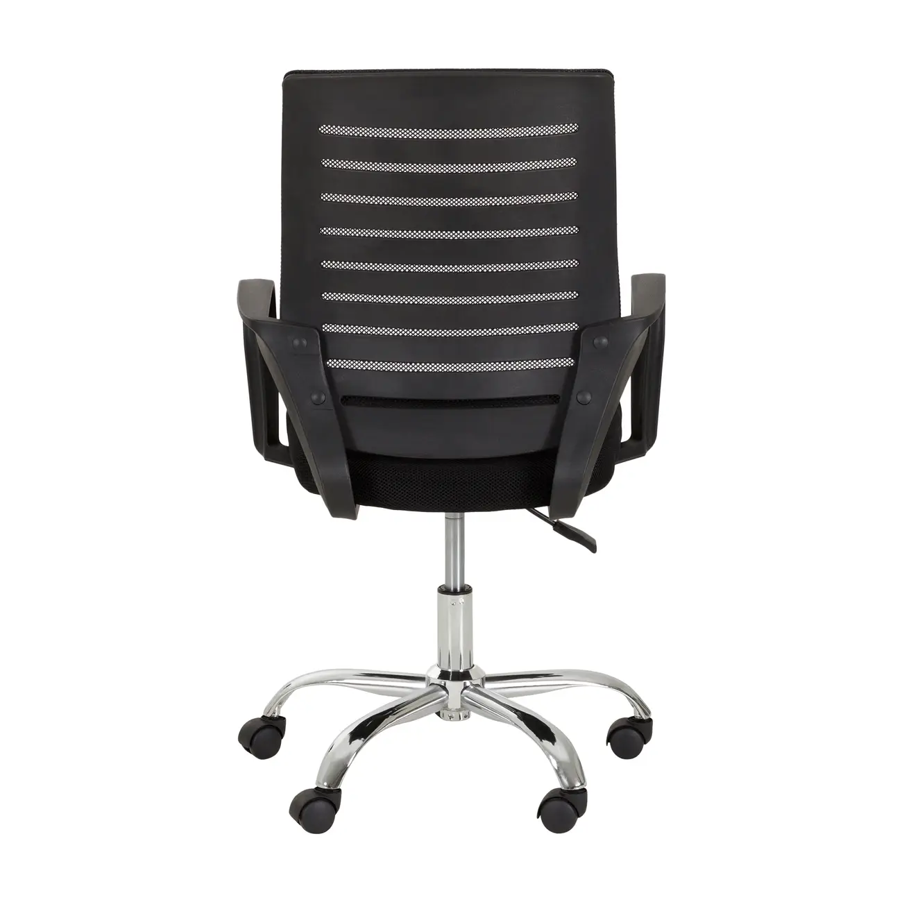 FREST CADEIRA HOME OFFICE - CROMADO/PRETO - Foto 4