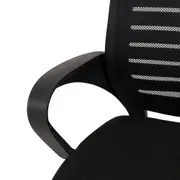 FREST CADEIRA HOME OFFICE - CROMADO/PRETO - Foto 5