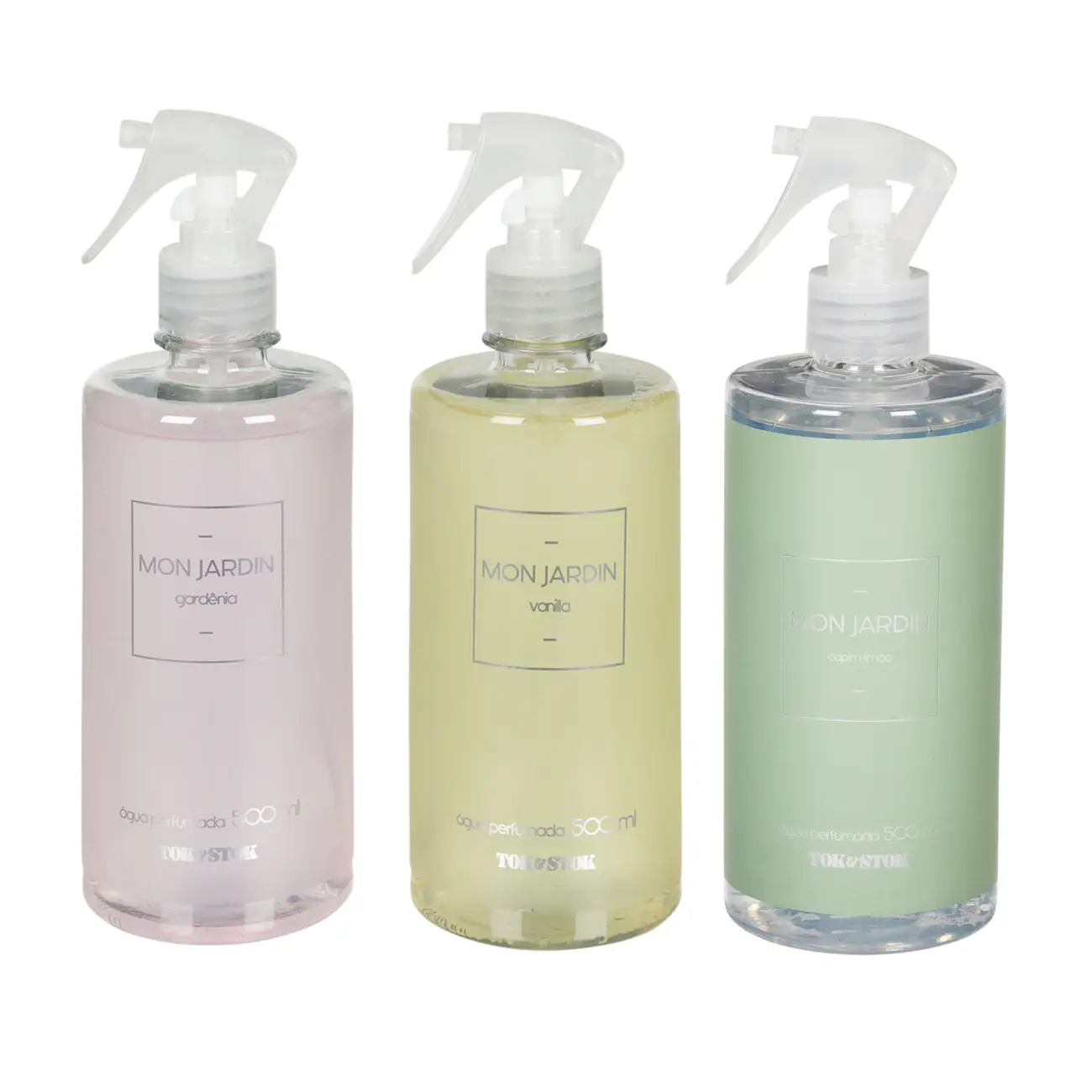 ÁGUA PERFUMADA CAPIM LIMÃO 500 ML MON JARDIN - BRANCO/SÁLVIA - Foto 4