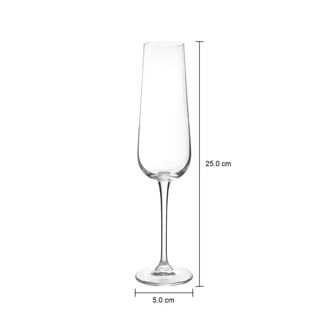 TAÇA CHAMPANHE 220 ML DOUX I - INCOLOR - Foto 4