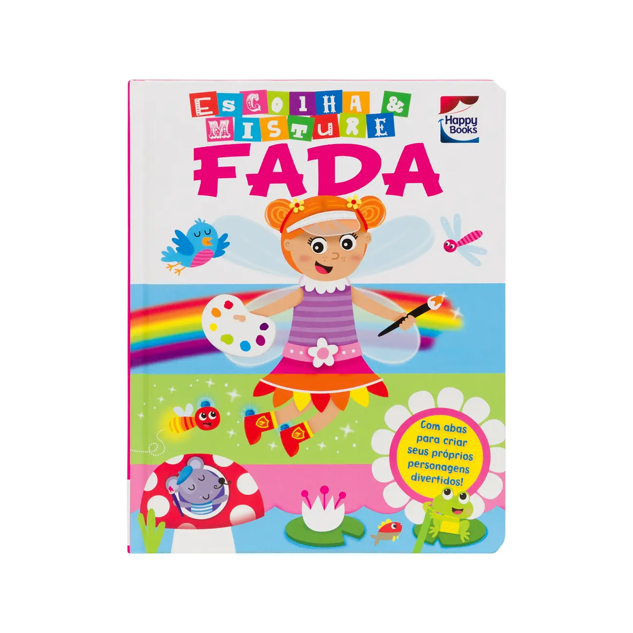 LIVRO ESCOLHA E MISTURE: FADA - MULTICOR - Foto 1