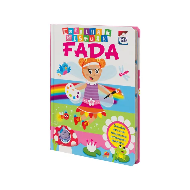 LIVRO ESCOLHA E MISTURE: FADA - MULTICOR - Foto 2