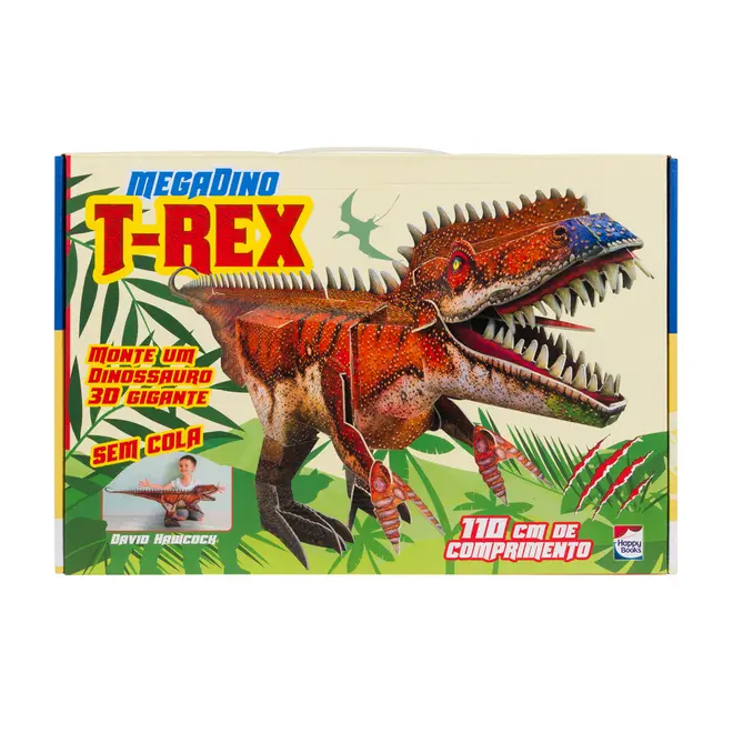 LIVRO MEGADINO: T-REX - MULTICOR - Foto 1