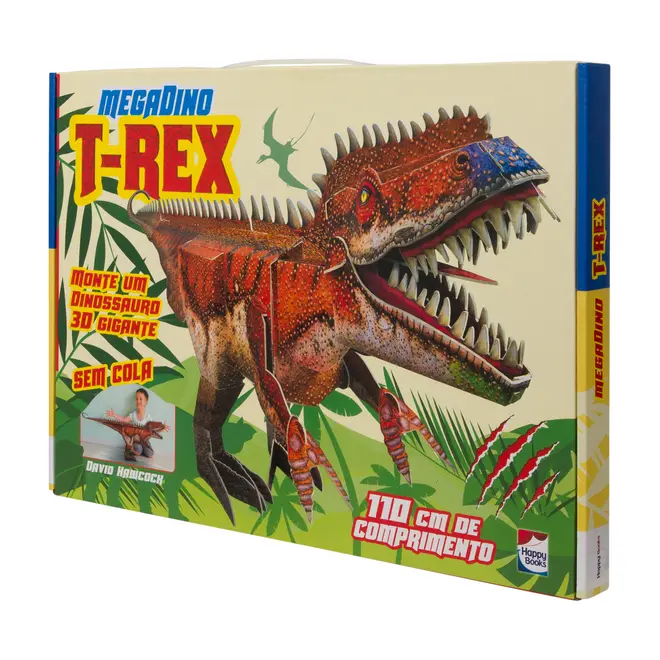 LIVRO MEGADINO: T-REX - MULTICOR - Foto 2