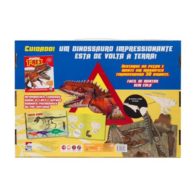 LIVRO MEGADINO: T-REX - MULTICOR - Foto 3