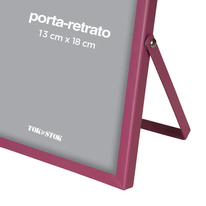 PORTA-RETRATO 13 CM X 18 CM COSMOPOLITAN - RODONITA - Foto 4