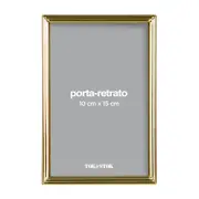 PORTA-RETRATO 10 CM X 15 CM DAWSON - OURO - Foto 1