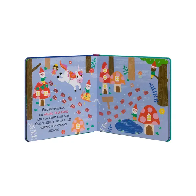 LIVRO O UNICÓRNIO PERDIDO - MULTICOR - Foto 4