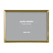 PORTA-RETRATO 13 CM X 18 CM DAWSON - OURO - Foto 3