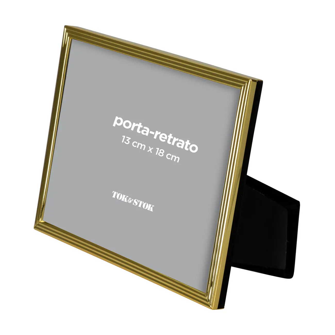PORTA-RETRATO 13 CM X 18 CM DAWSON - OURO - Foto 4