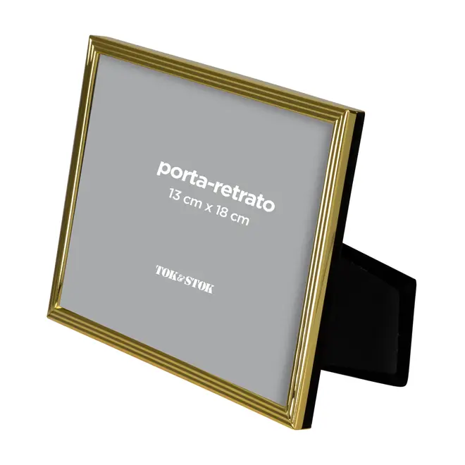 PORTA-RETRATO 13 CM X 18 CM DAWSON - OURO - Foto 4