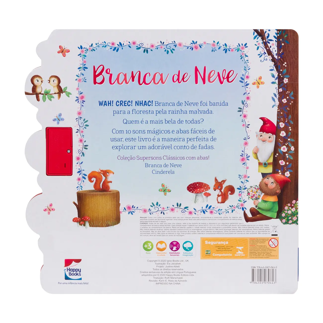 LIVRO MUSICAL CLÁSSICOS: BRANCA DE NEVE - MULTICOR - Foto 3