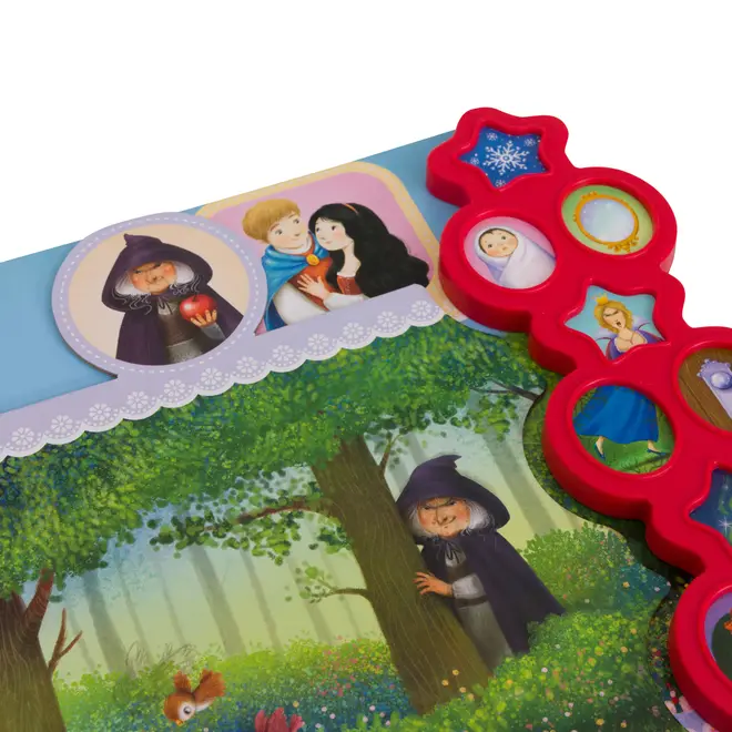 LIVRO MUSICAL CLÁSSICOS: BRANCA DE NEVE - MULTICOR - Foto 5