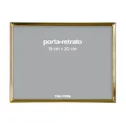 PORTA-RETRATO 15 CM X 20 CM DAWSON - OURO - Foto 3
