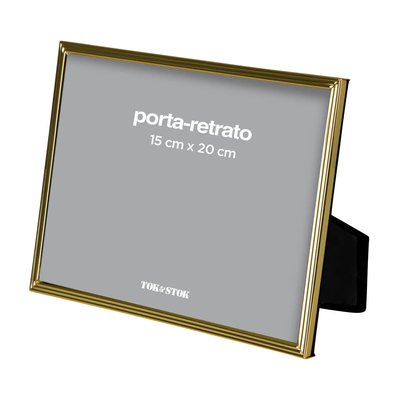 PORTA-RETRATO 15 CM X 20 CM DAWSON - OURO - Foto 4
