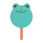 GANCHO DE PAREDE ANIMALS FROG - SORBET DE MENTA/MELÃO - Foto 2