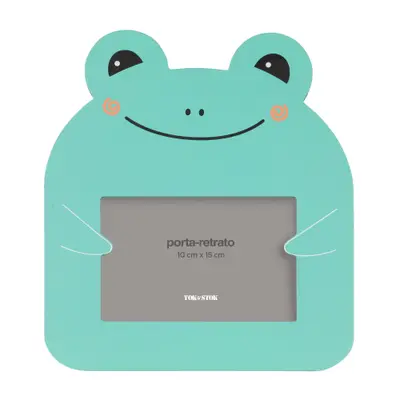 PORTA-RETRATO 10 CM X 15 CM ANIMALS FROG