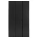 PRETO - ARMÁRIO MÉDIO 3 PORTAS SURI