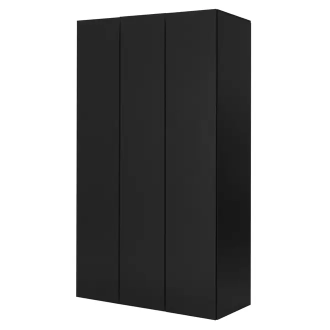 ARMÁRIO MÉDIO 3 PORTAS SURI - PRETO - Foto 2