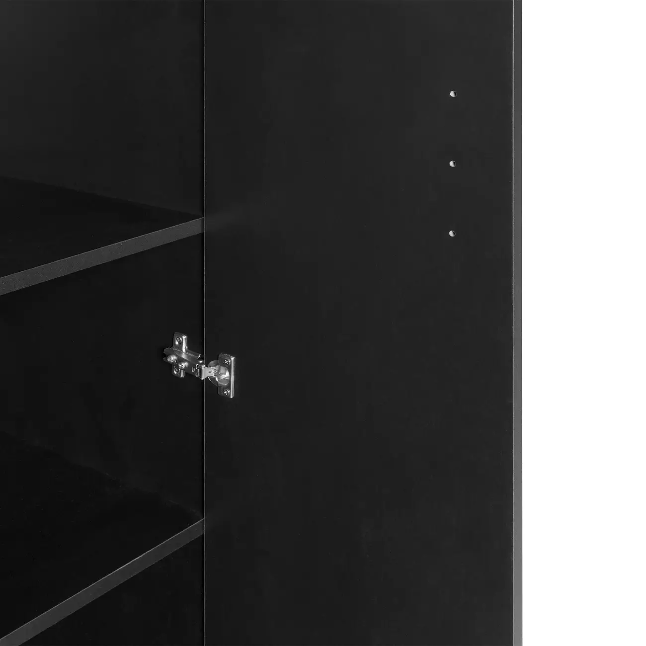 ARMÁRIO MÉDIO 3 PORTAS SURI - PRETO - Foto 7
