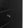 ARMÁRIO MÉDIO 3 PORTAS SURI - PRETO - Foto 7