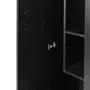 ARMÁRIO MÉDIO 3 PORTAS SURI - PRETO - Foto 8