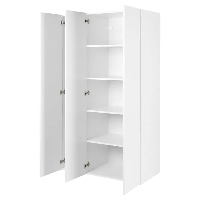 ARMÁRIO MÉDIO 3 PORTAS SURI - BRANCO - Foto 3