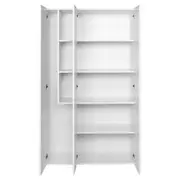 ARMÁRIO MÉDIO 3 PORTAS SURI - BRANCO - Foto 4