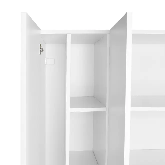 ARMÁRIO MÉDIO 3 PORTAS SURI - BRANCO - Foto 7
