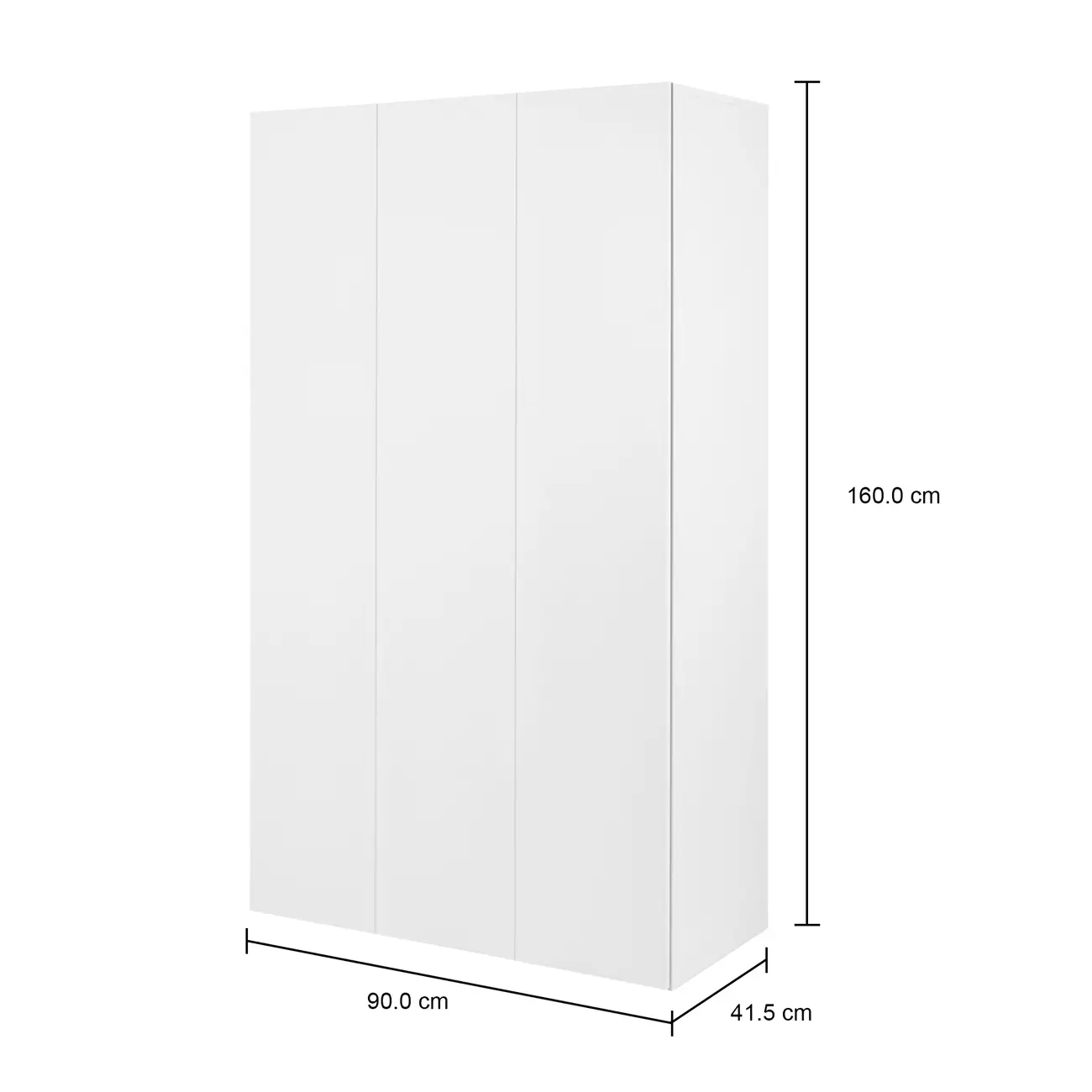 ARMÁRIO MÉDIO 3 PORTAS SURI - BRANCO - Foto 10
