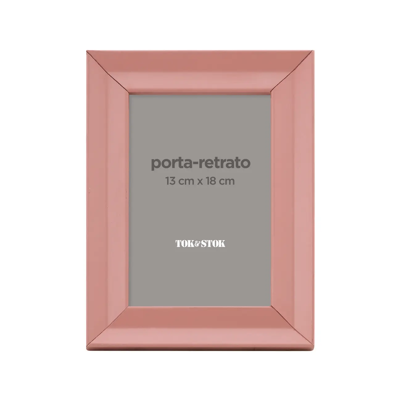 PORTA-RETRATO 10 CM X 15 CM STILL - OPALA ROSA - Foto 1