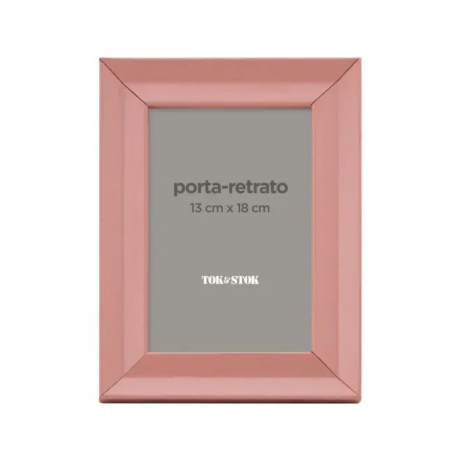 PORTA-RETRATO 10 CM X 15 CM STILL - OPALA ROSA - Foto 1