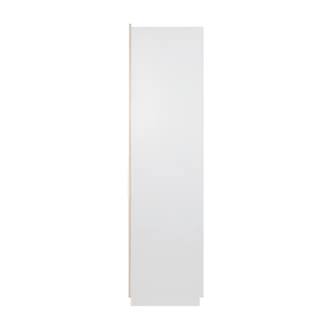 KOMPA GUARDA-ROUPA 2 PORTAS - BRANCO/NATURAL WASHED - Foto 5