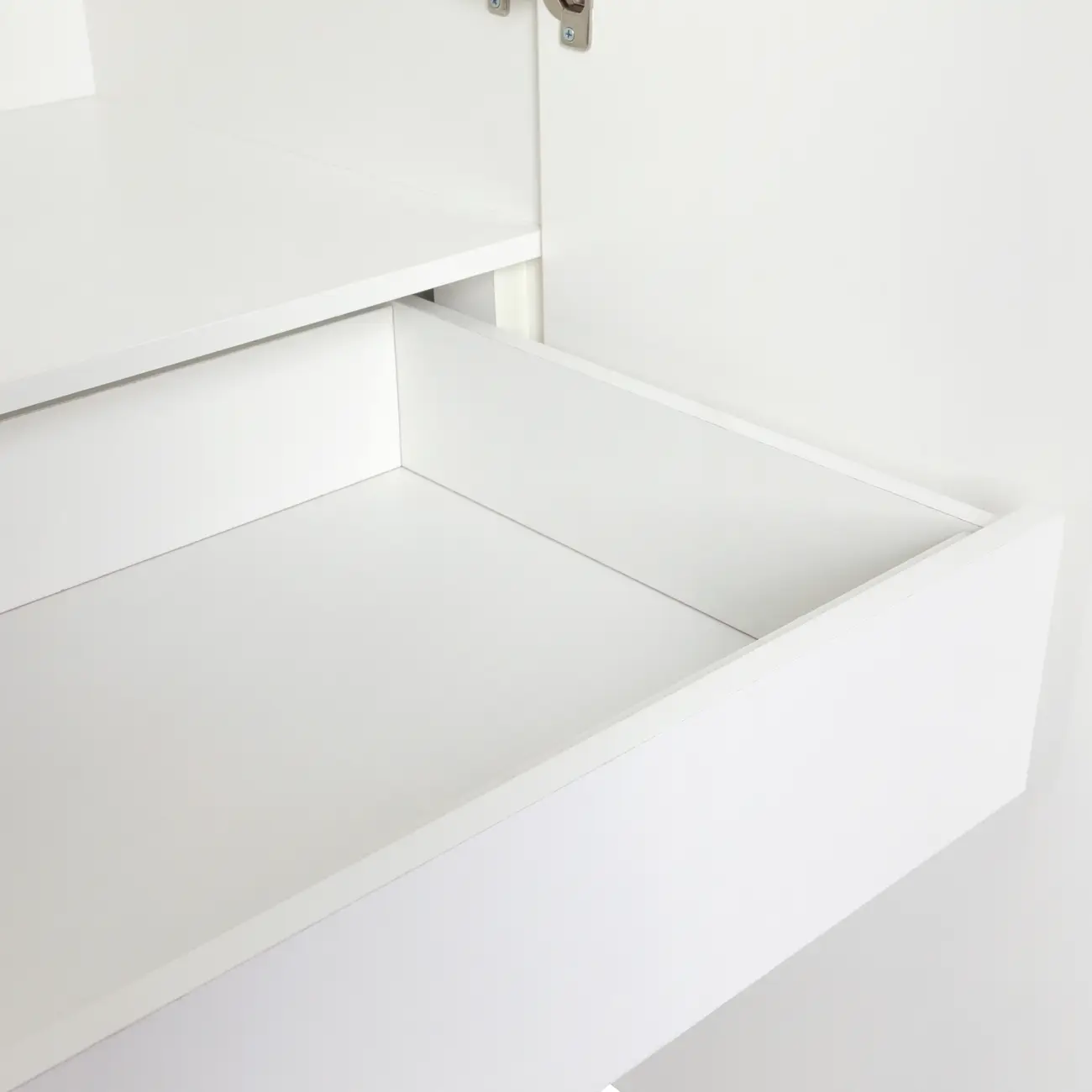 KOMPA GUARDA-ROUPA 2 PORTAS - BRANCO/NATURAL WASHED - Foto 8