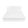 CAMA DE CASAL 4 GAVETAS 1,38 M KOMPA - BRANCO/NATURAL WASHED - Foto 2