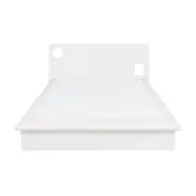 CAMA DE CASAL 4 GAVETAS 1,38 M KOMPA - BRANCO/NATURAL WASHED - Foto 2