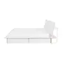 CAMA DE CASAL 4 GAVETAS 1,38 M KOMPA - BRANCO/NATURAL WASHED - Foto 4