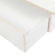 CAMA DE CASAL 4 GAVETAS 1,38 M KOMPA - BRANCO/NATURAL WASHED - Foto 7