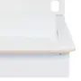 CAMA DE CASAL 4 GAVETAS 1,38 M KOMPA - BRANCO/NATURAL WASHED - Foto 8
