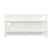 CAMA DE CASAL 4 GAVETAS 1,38 M KOMPA - BRANCO/NATURAL WASHED - Foto 10