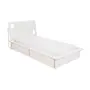 CAMA DE SOLTEIRO 2 GAVETAS 88 CM KOMPA - BRANCO/NATURAL WASHED - Foto 1