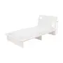 CAMA DE SOLTEIRO 2 GAVETAS 88 CM KOMPA - BRANCO/NATURAL WASHED - Foto 4