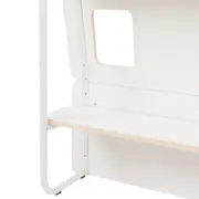 CAMA DE SOLTEIRO 2 GAVETAS 88 CM KOMPA - BRANCO/NATURAL WASHED - Foto 9