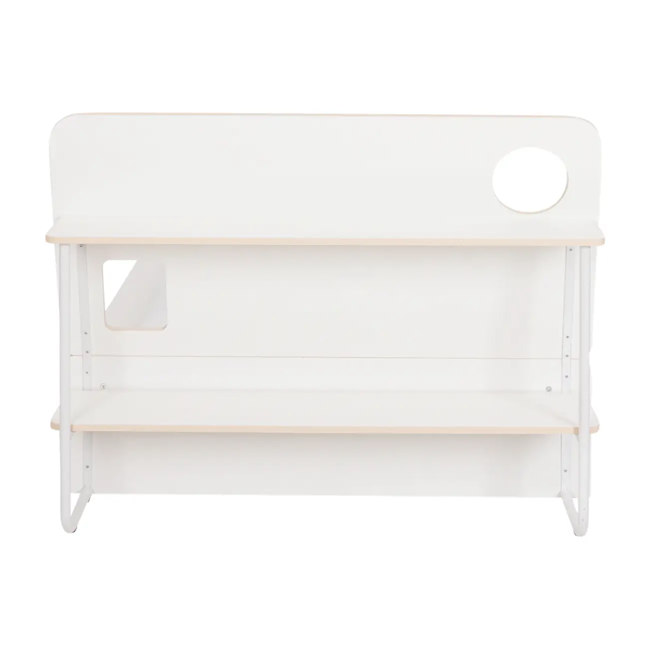CAMA DE SOLTEIRO 2 GAVETAS 88 CM KOMPA - BRANCO/NATURAL WASHED - Foto 11