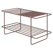SAPATEIRA 34 CM X 65 CM X 30 CM PARALINE - RUBY MOCHA - Foto 4