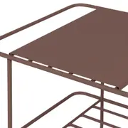 SAPATEIRA 34 CM X 65 CM X 30 CM PARALINE - RUBY MOCHA - Foto 6