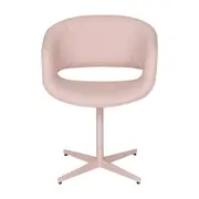 CADEIRA COM BRAÇOS GIRATÓRIA HERON - QUARTZO ROSA/QUARTZO ROSA - Foto 2