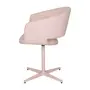 CADEIRA COM BRAÇOS GIRATÓRIA HERON - QUARTZO ROSA/QUARTZO ROSA - Foto 3